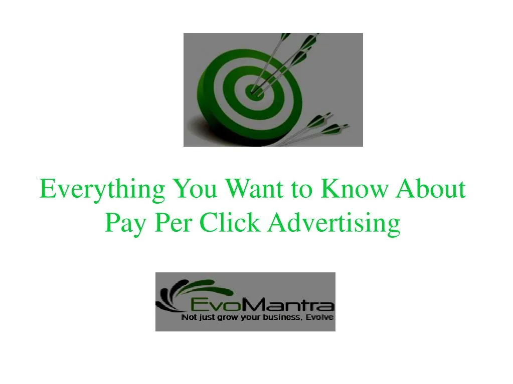 everything you want to know about pay per click advertising n.