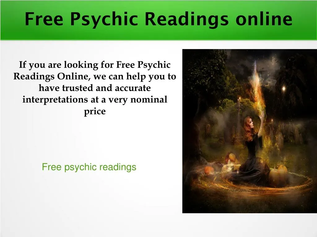 PPT - Free Psychic Readings Online PowerPoint Presentation, Free ...