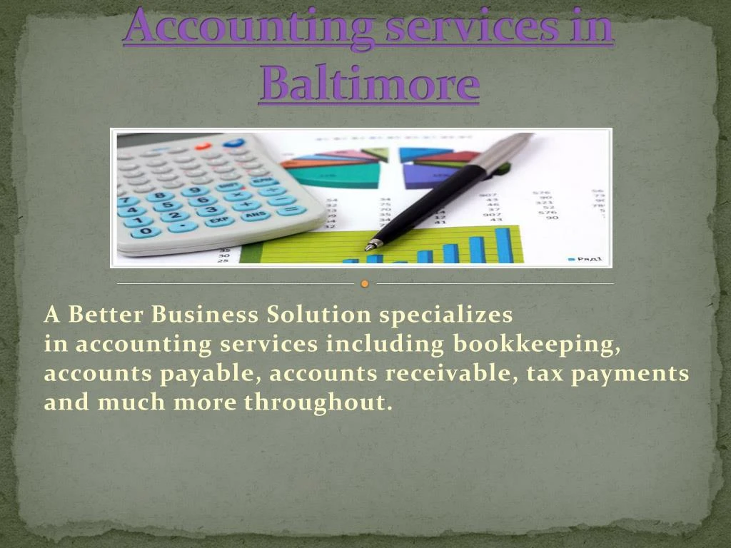 PPT Accounting services in Baltimore PowerPoint Presentation ID7166669