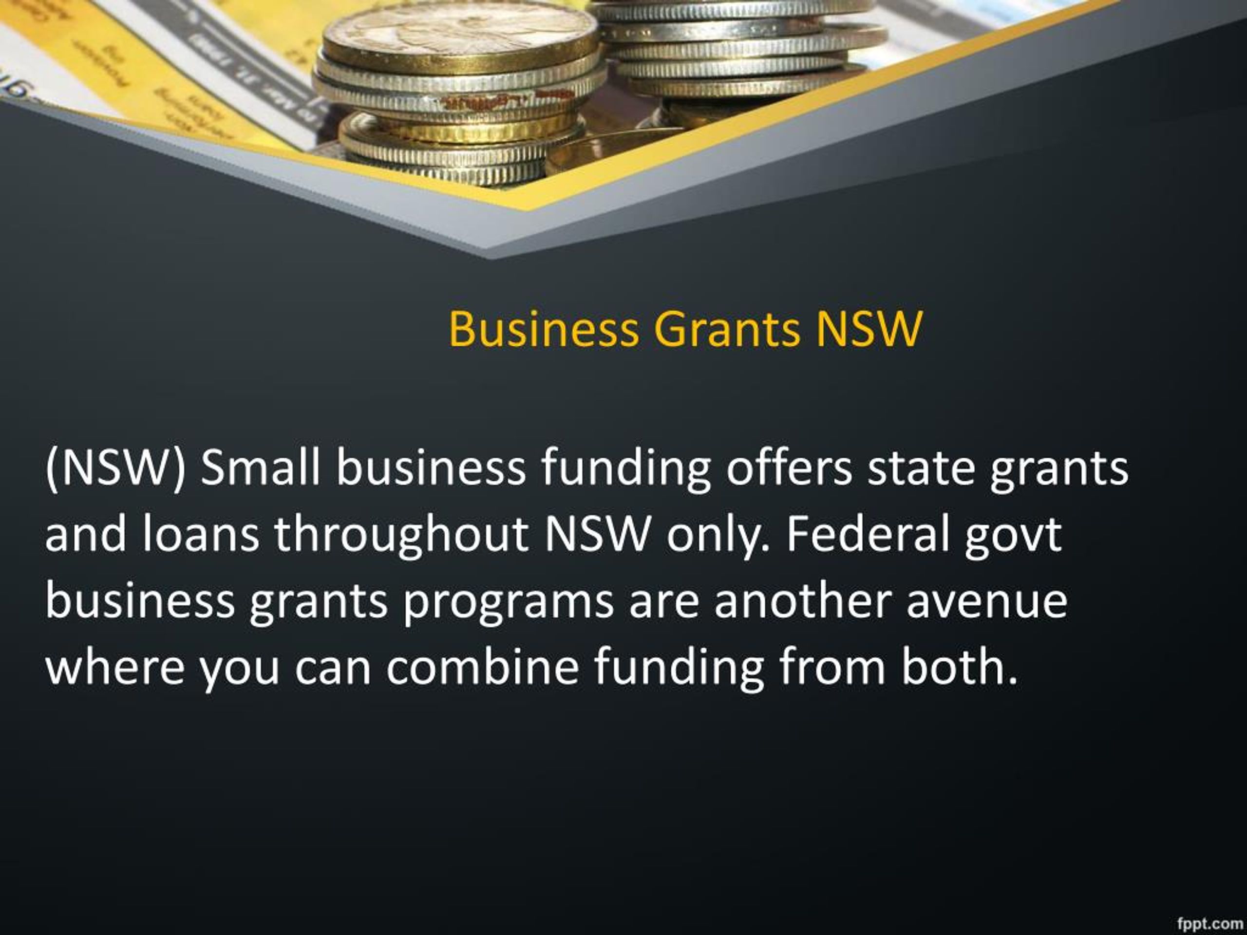 PPT Get Small Business Grants PowerPoint Presentation, free download