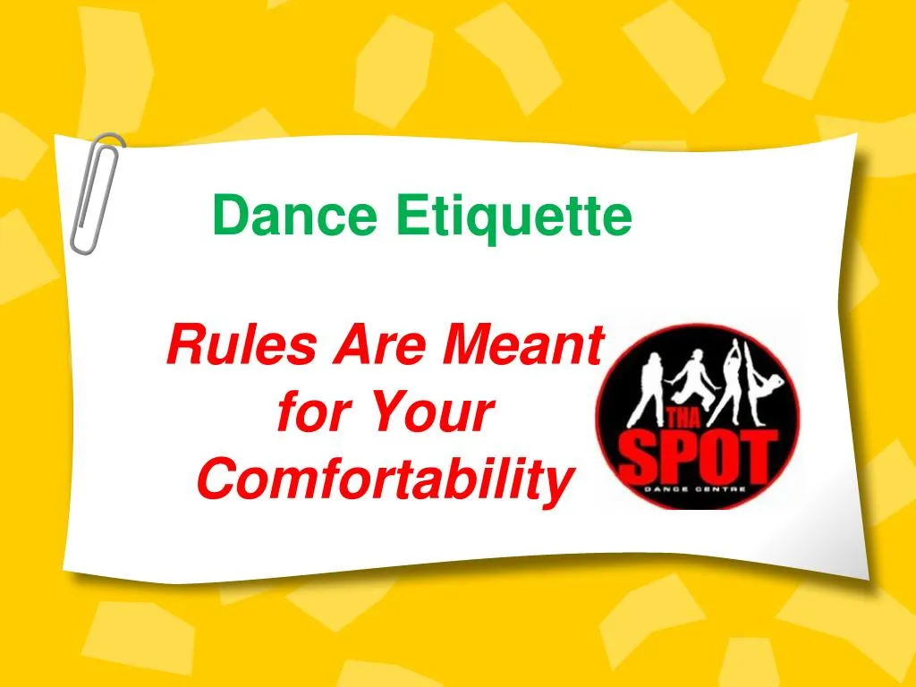 PPT - Know Dance Etiquette To Grow Your Dancing Skills PowerPoint ...