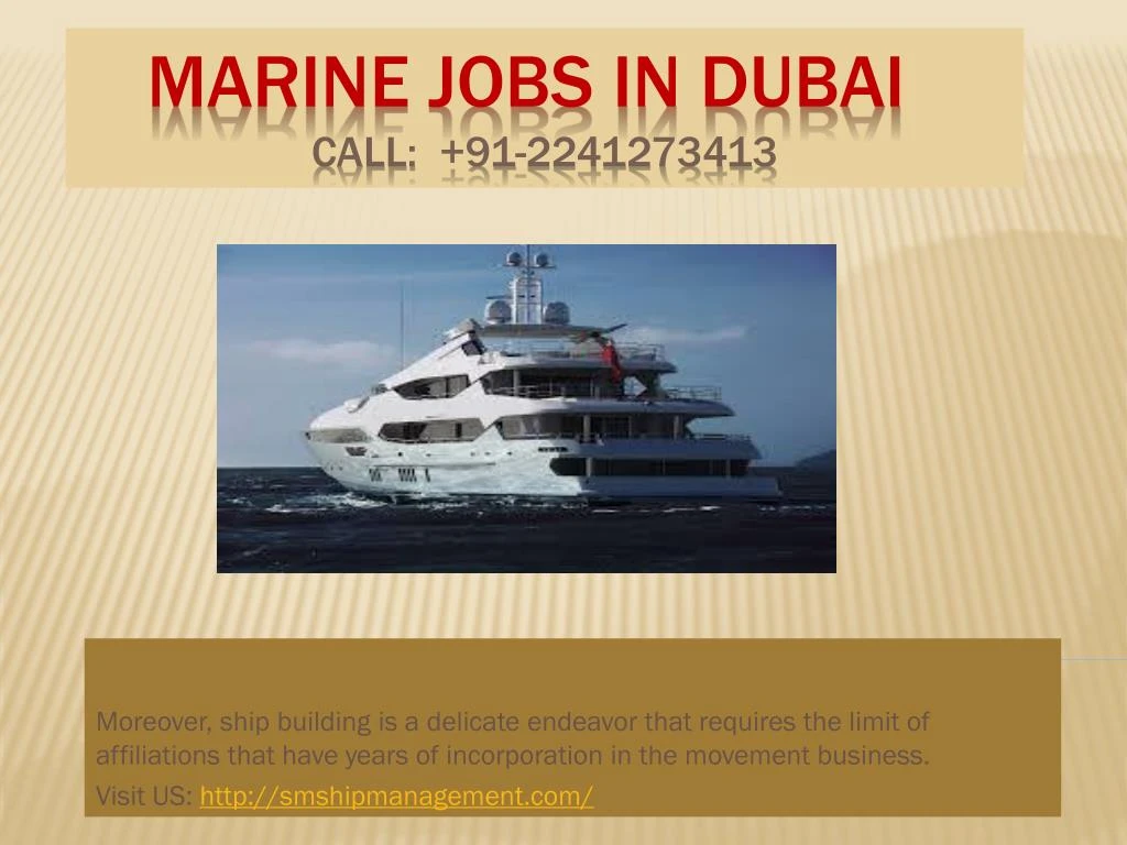 PPT - Marine Officer Jobs in Dubai, Crewing Companies in Mumbai