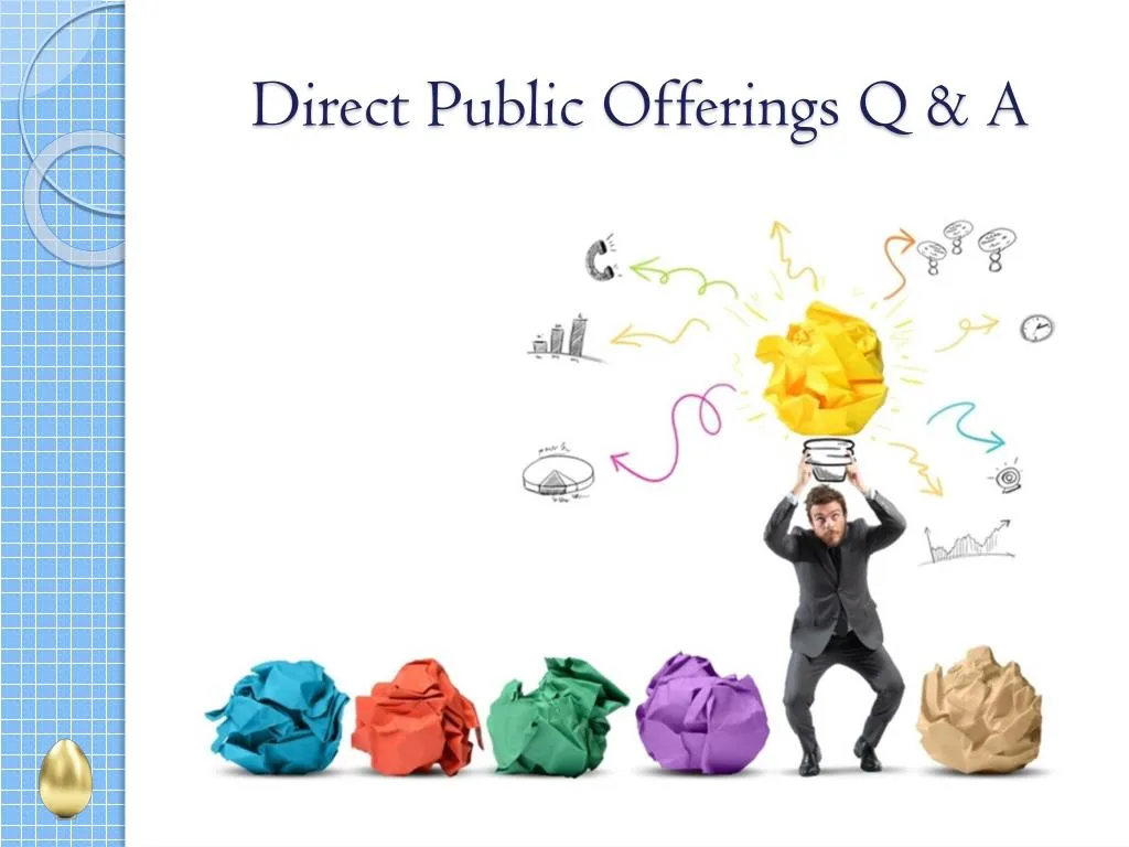 PPT - Direct Public Offerings PowerPoint Presentation, Free Download ...