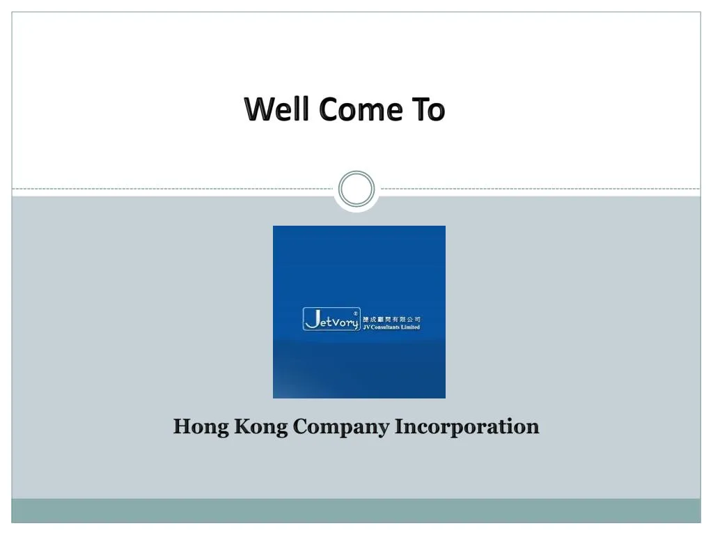 PPT Hong Kong Company Incorporation PowerPoint Presentation, free