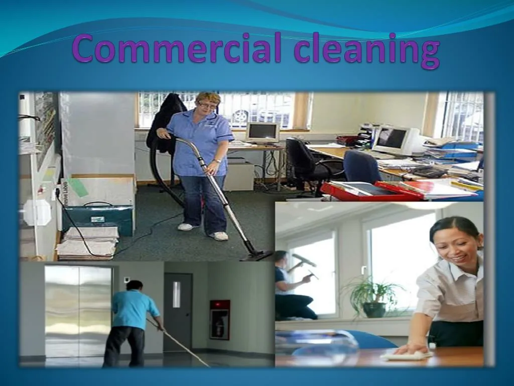 commercial cleaning n.