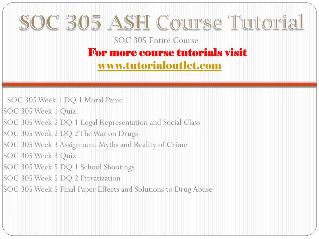 soc305 week 2 assignment soc305 week 2 assignment