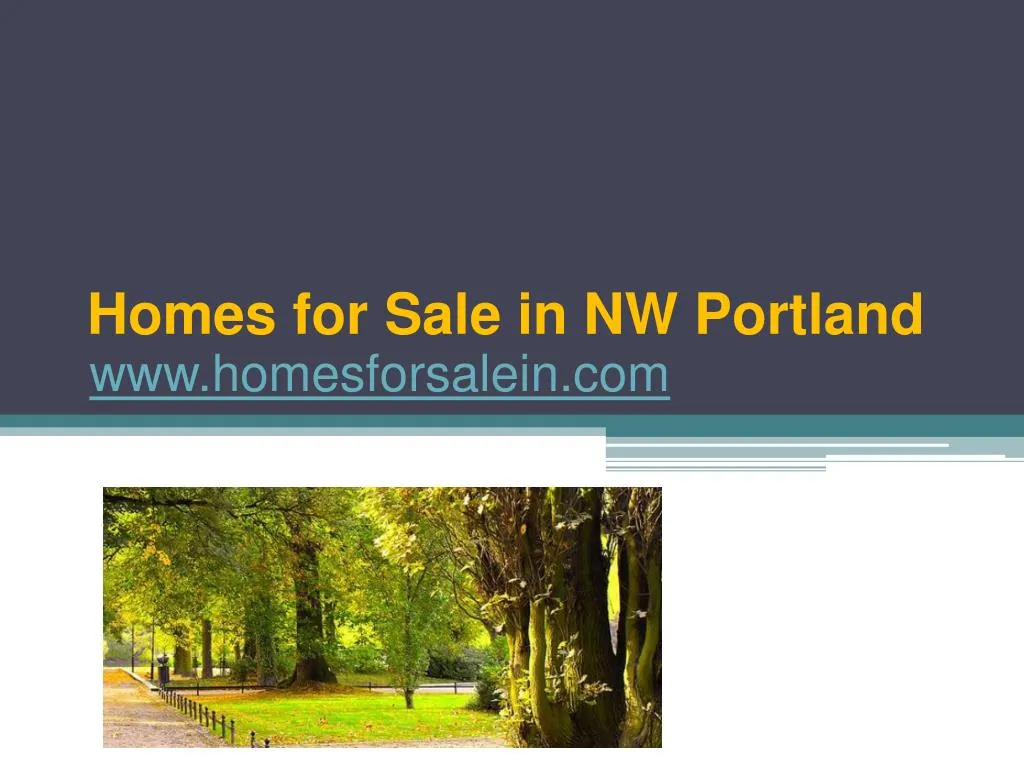 homes for sale in nw portland n.