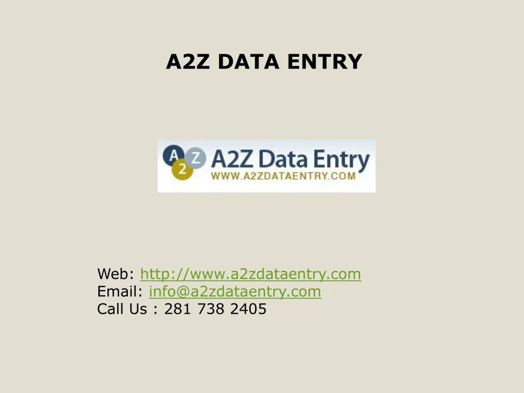 PPT - Data Entry Team PowerPoint Presentation, free download - ID:7171005