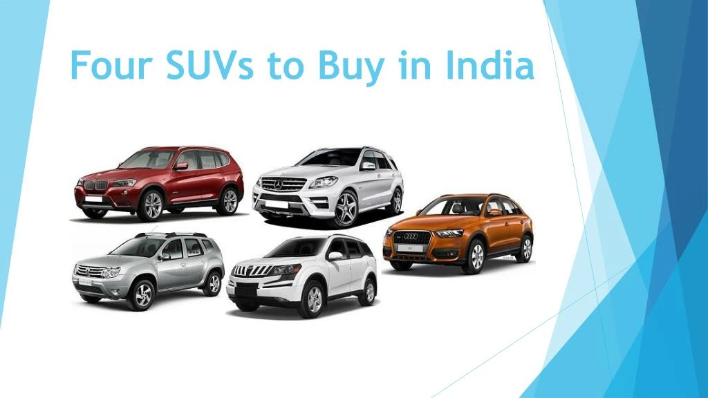four suvs to buy in india n.