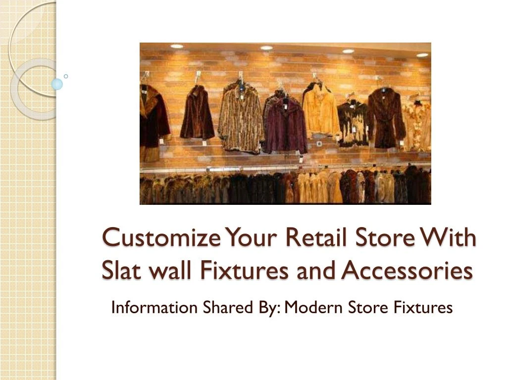 customize your retail store with slat wall fixtures and accessories n.
