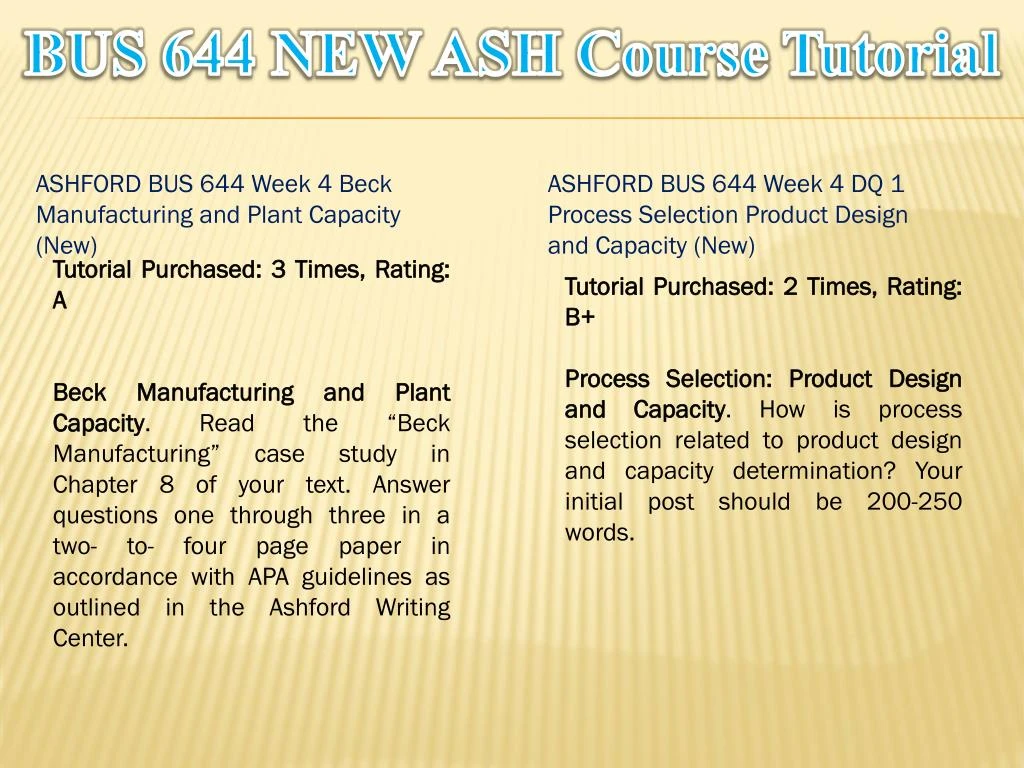 beck manufacturing plant capacity essay beck manufacturing plant capacity essay