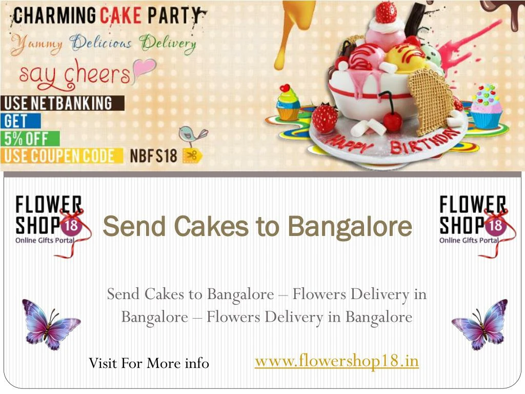 send cakes to bangalore n.