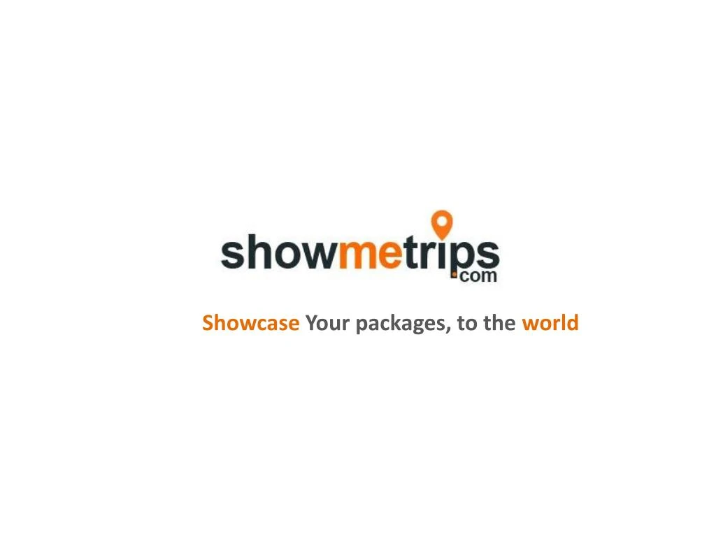 showcase your packages to the world n.