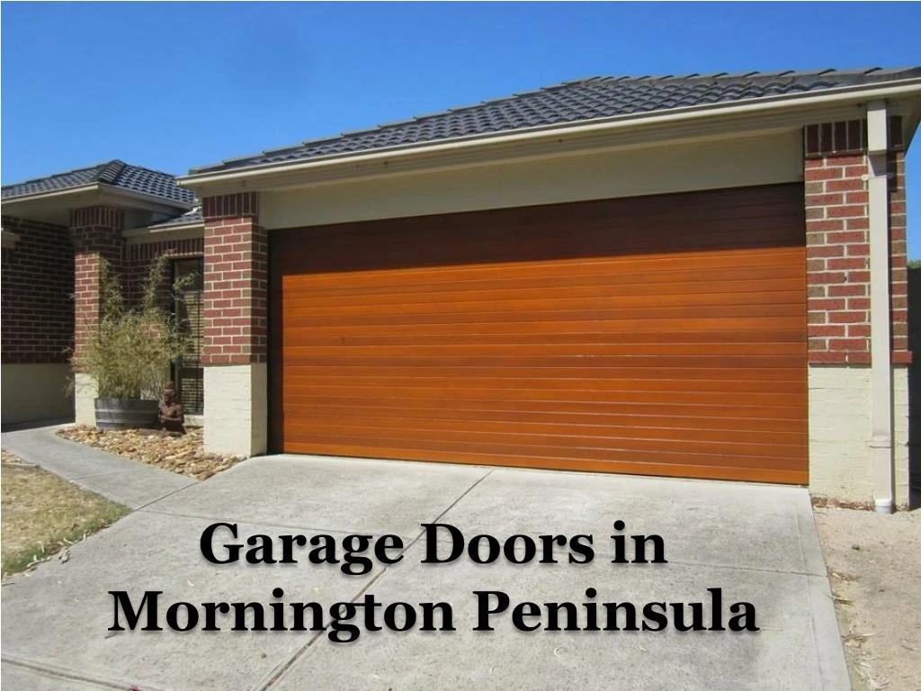 garage doors in mornington peninsula n.