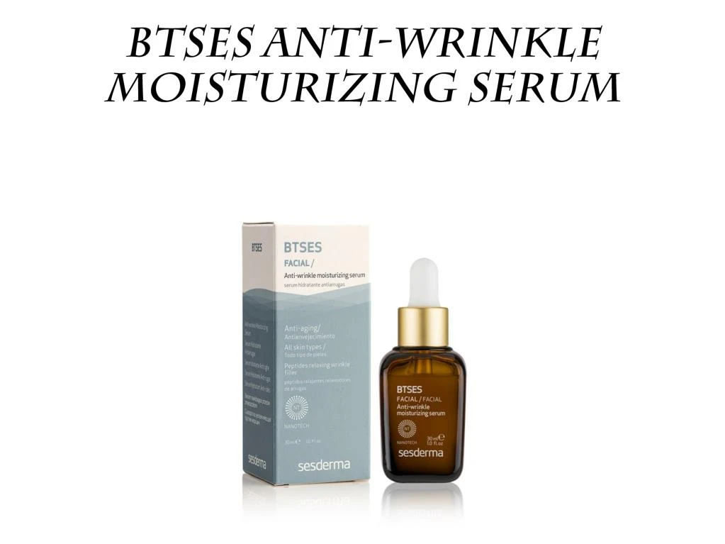 btses anti wrinkle moisturizing serum n.
