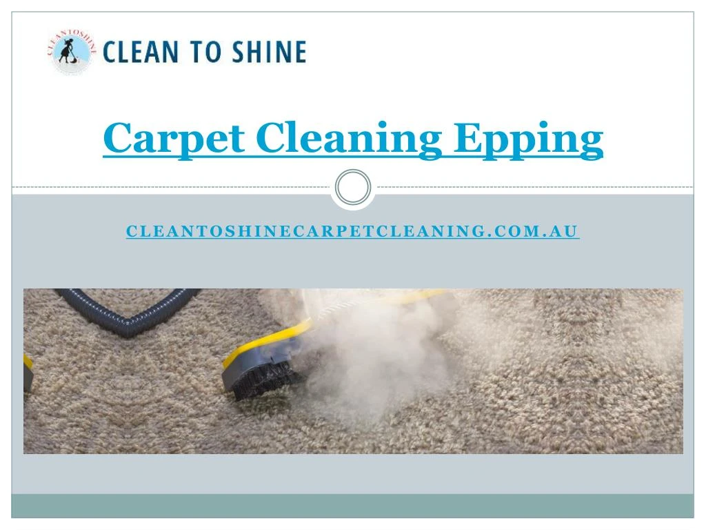 PPT Carpet Cleaning Epping PowerPoint Presentation, free download