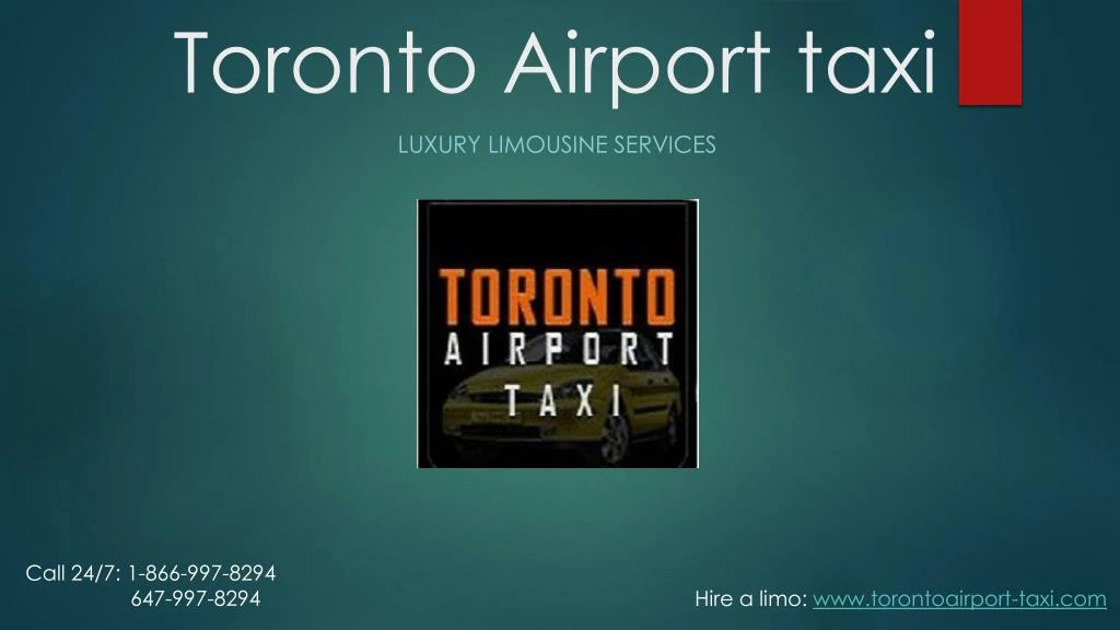 toronto airport taxi n.