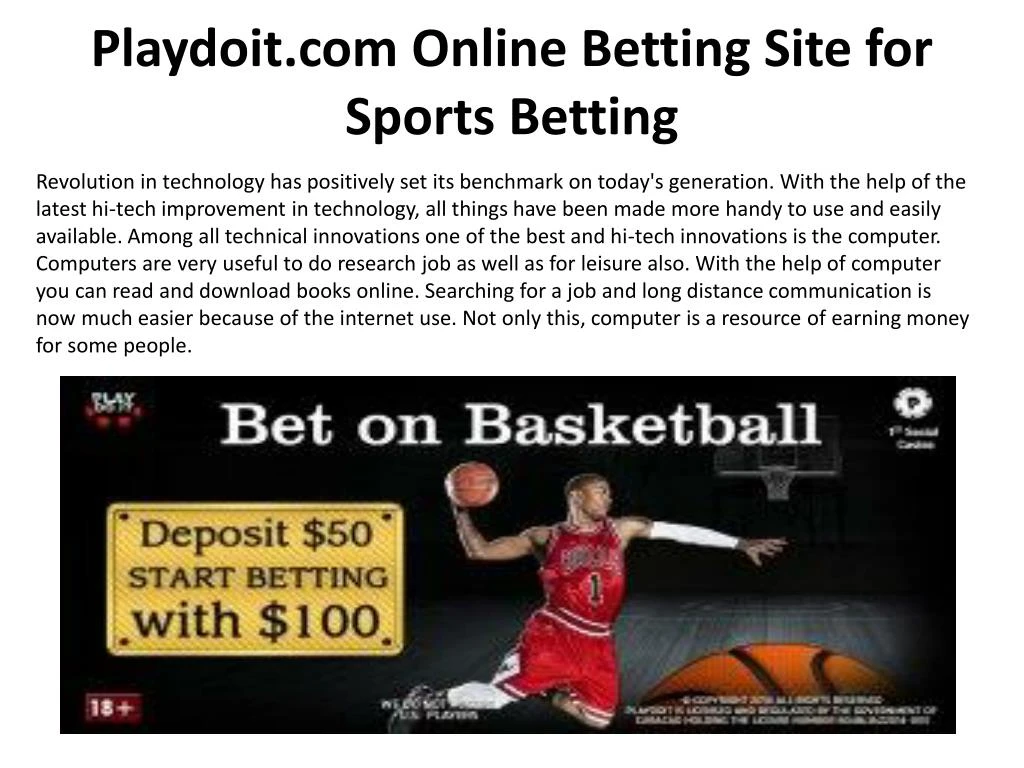 playdoit com online betting site for sports betting n.