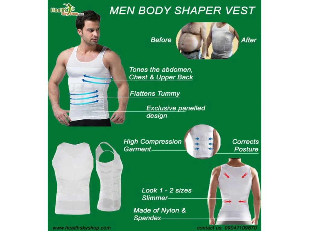 PPT Slimming Vest Perfect Way To Look Fit PowerPoint Presentation