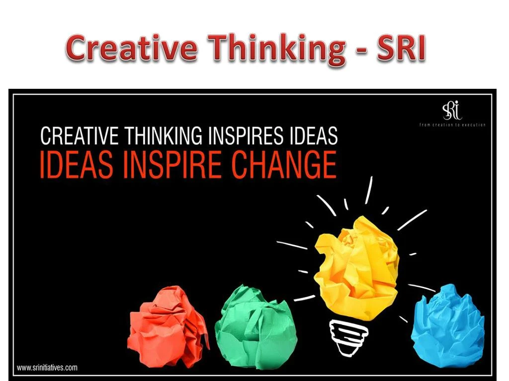powerpoint presentation on creative thinking