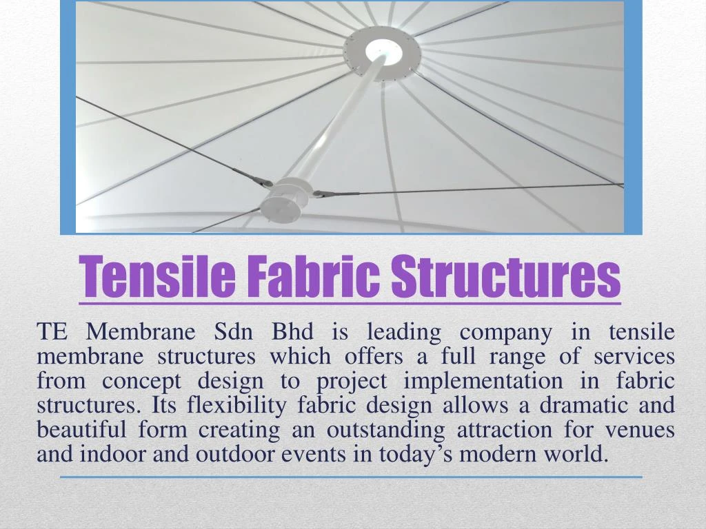 tensile fabric structures n.