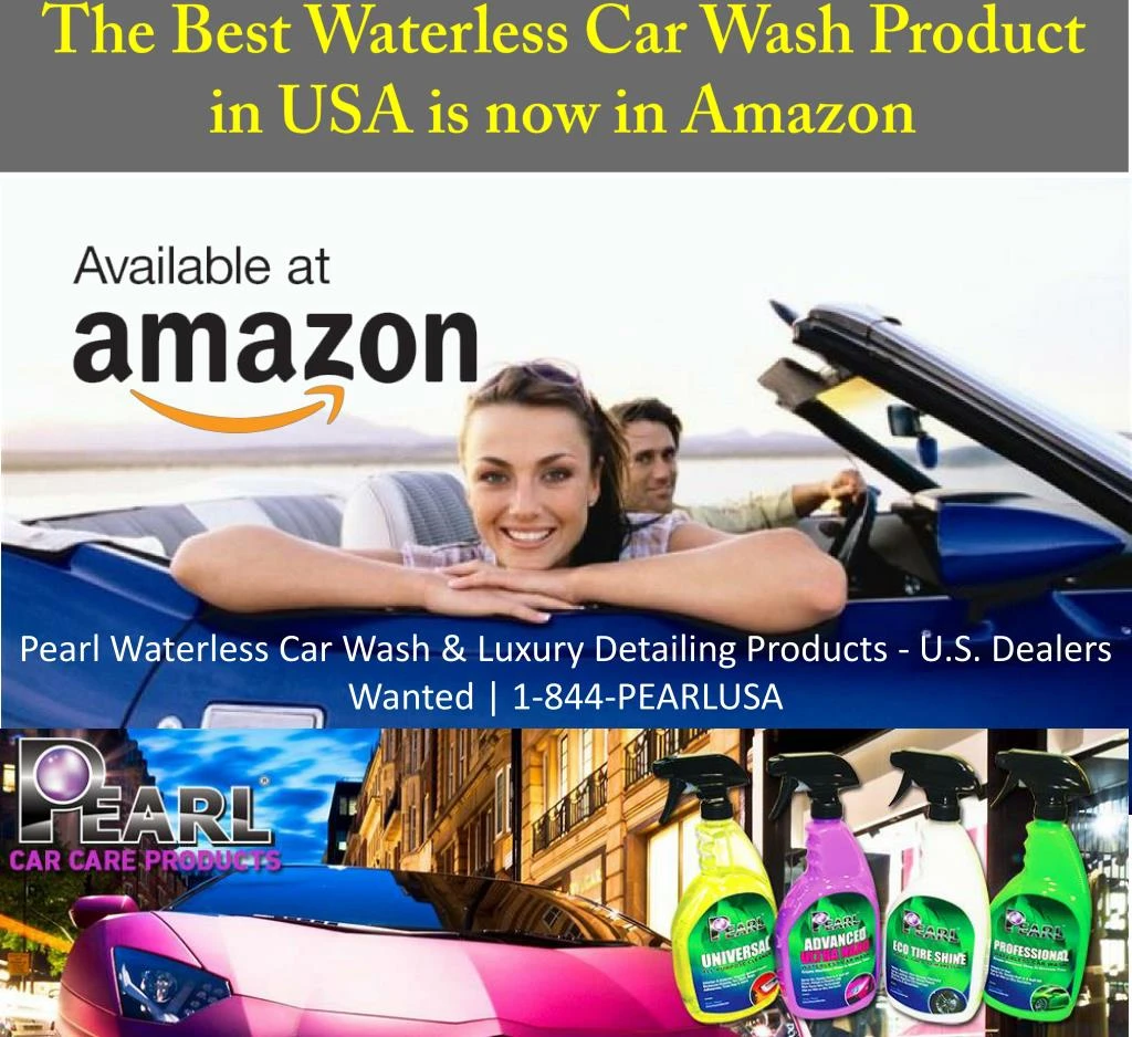 PPT The Best Waterless Car Wash Product in USA is Now in Amazon