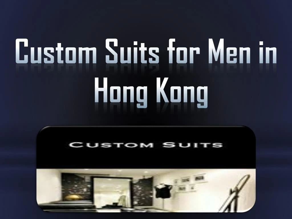 custom suits for men in hong kong n.