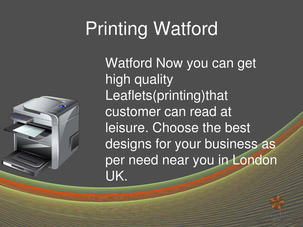 printing watford n.