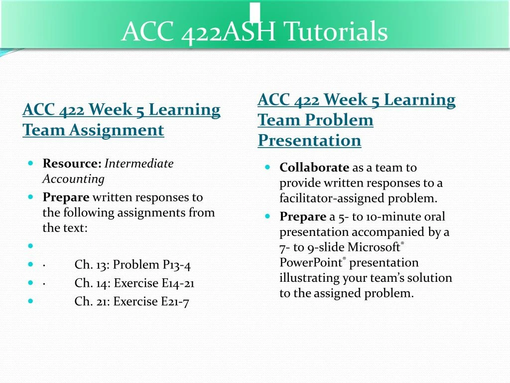 acc 422 week 2 learning team Learning team assignment acc 422 week 2 learning team assignment acc 422 week 2 do you need help with this assignment whether you. acc 422 week 2 learning team Learning team assignment acc 422 week 2 learning team assignment acc 422 week 2 do you need help with this assignment whether you.