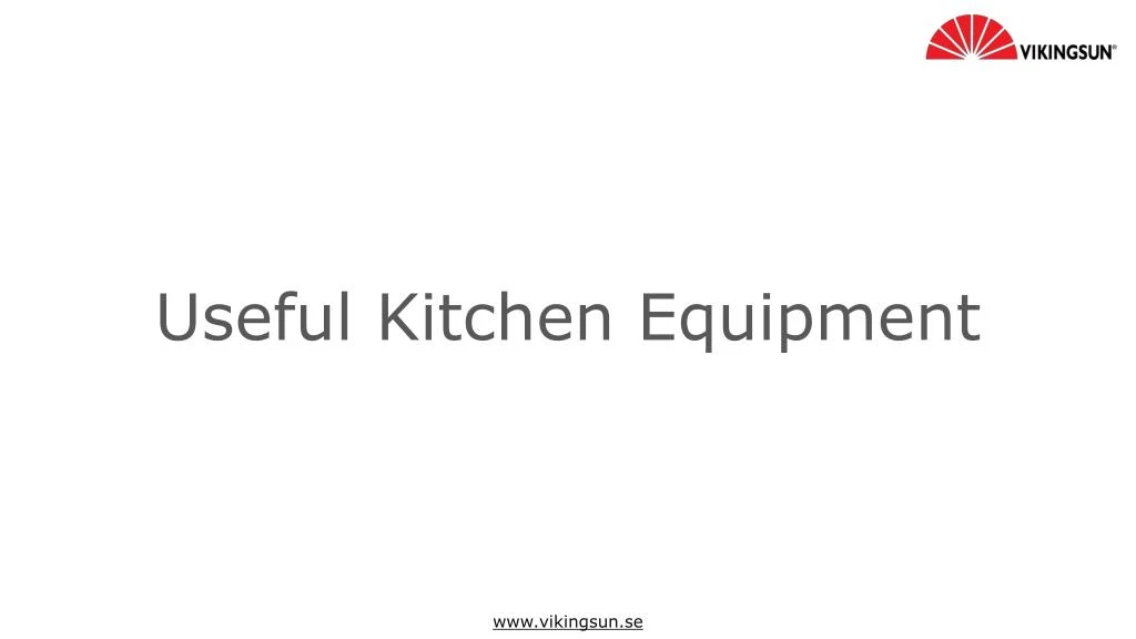 PPT Useful Kitchen Equipment PowerPoint Presentation Free Download   Slide1 N 