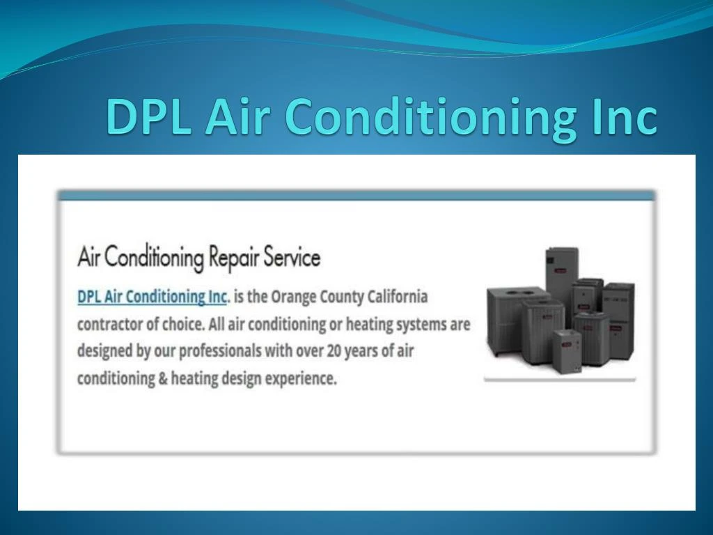 dpl air conditioning inc n.