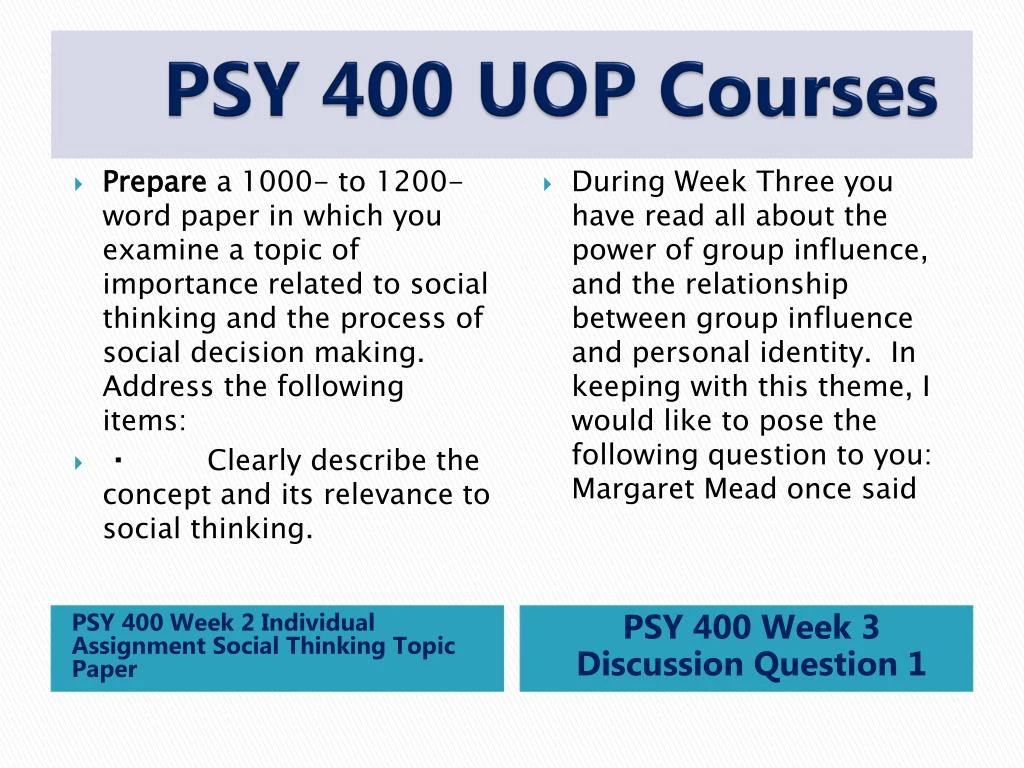 psy400 group influence paper 5 4 Indigohelp is a online tutorial store we provides psy 400 week 5 individual assignment conflict resolution and peacemaking paper. psy400 group influence paper 5 4 Indigohelp is a online tutorial store we provides psy 400 week 5 individual assignment conflict resolution and peacemaking paper.