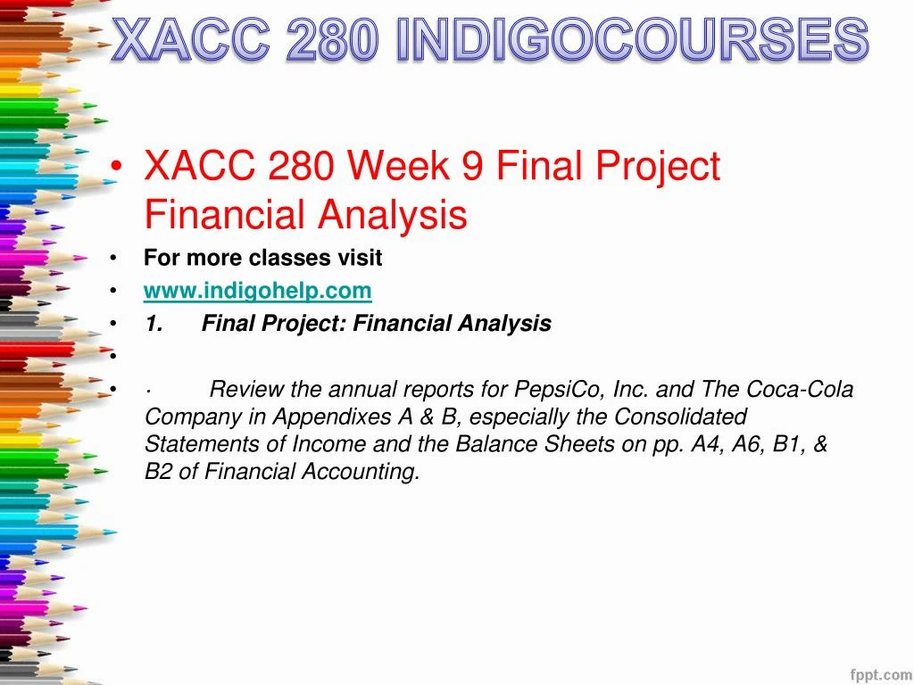 final project financial analysis final project financial analysis