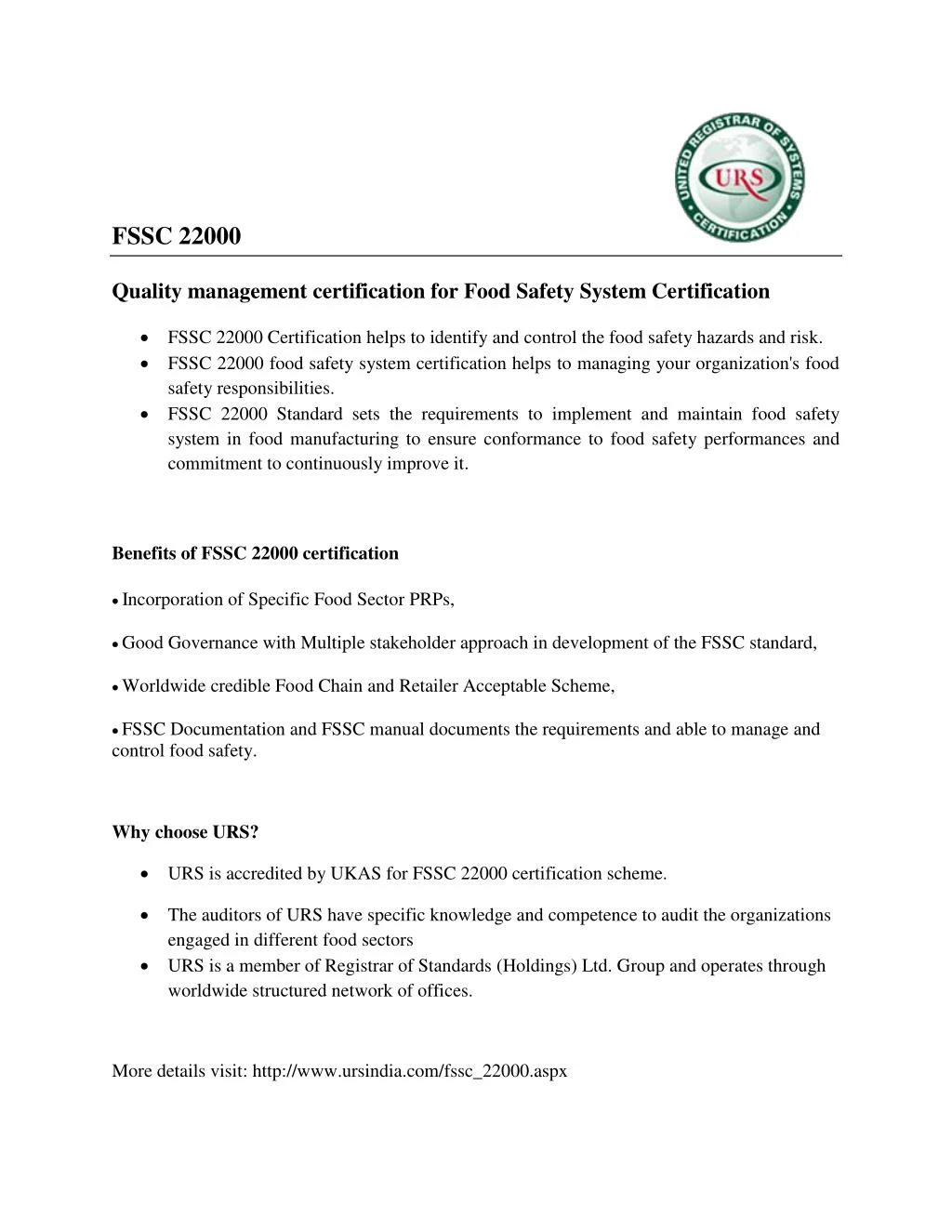 fssc 22000 manual free download