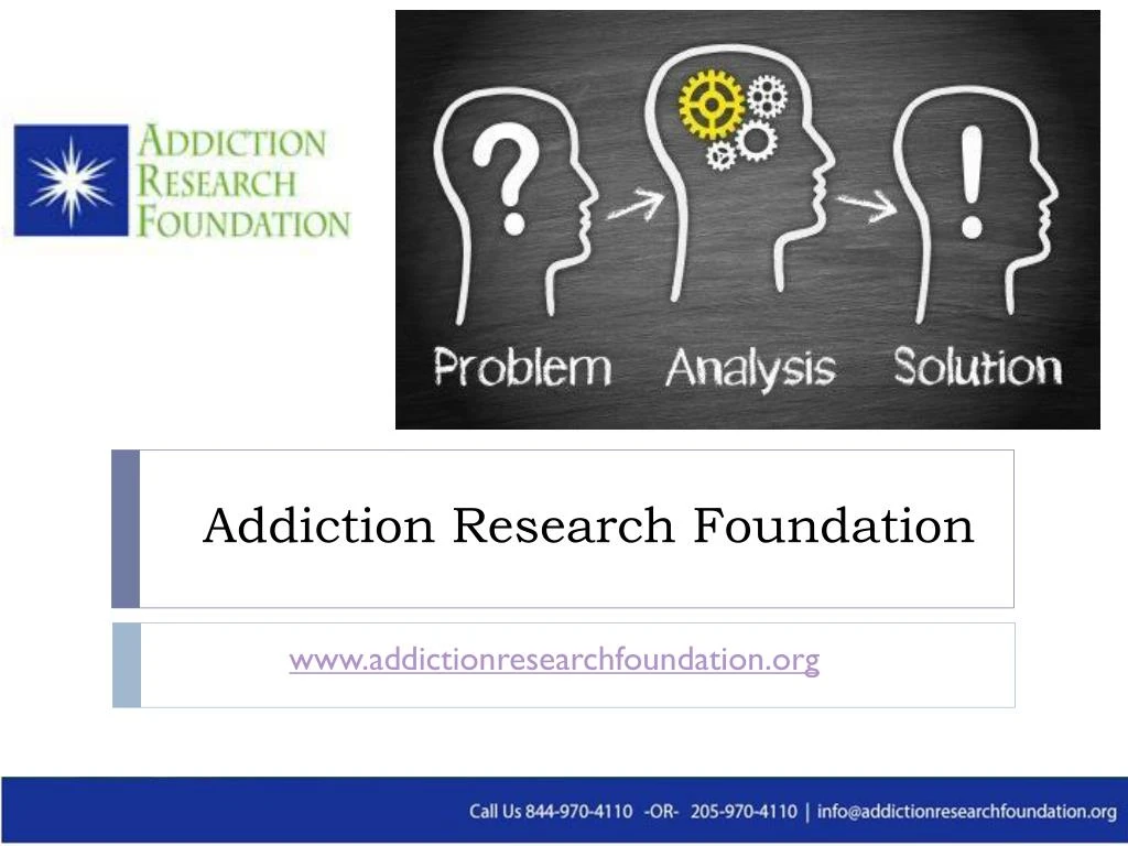 drug addiction research title