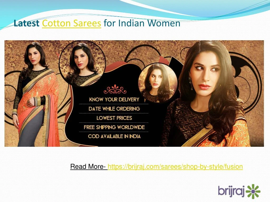 latest cotton sarees for indian women n.