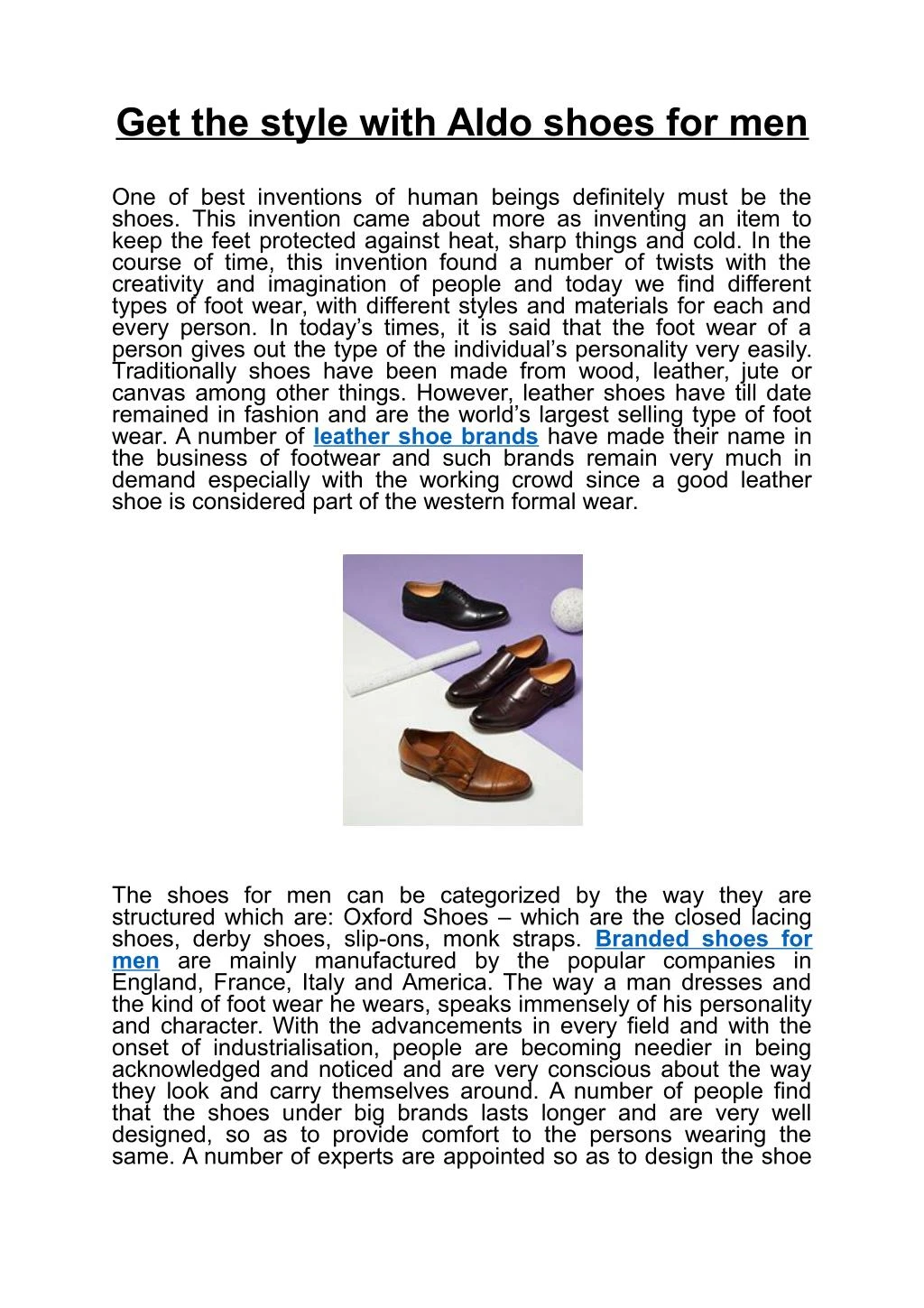 aldo shoes wholesale distributors