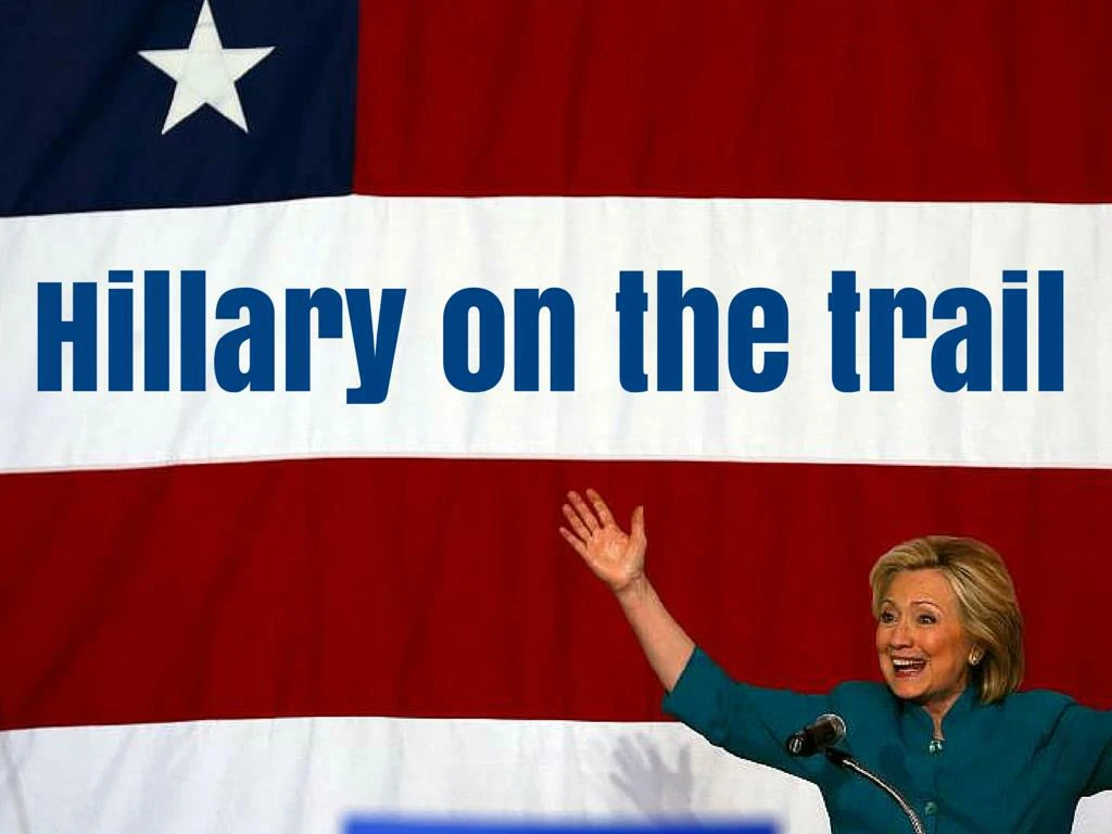 hillary on the trail n.