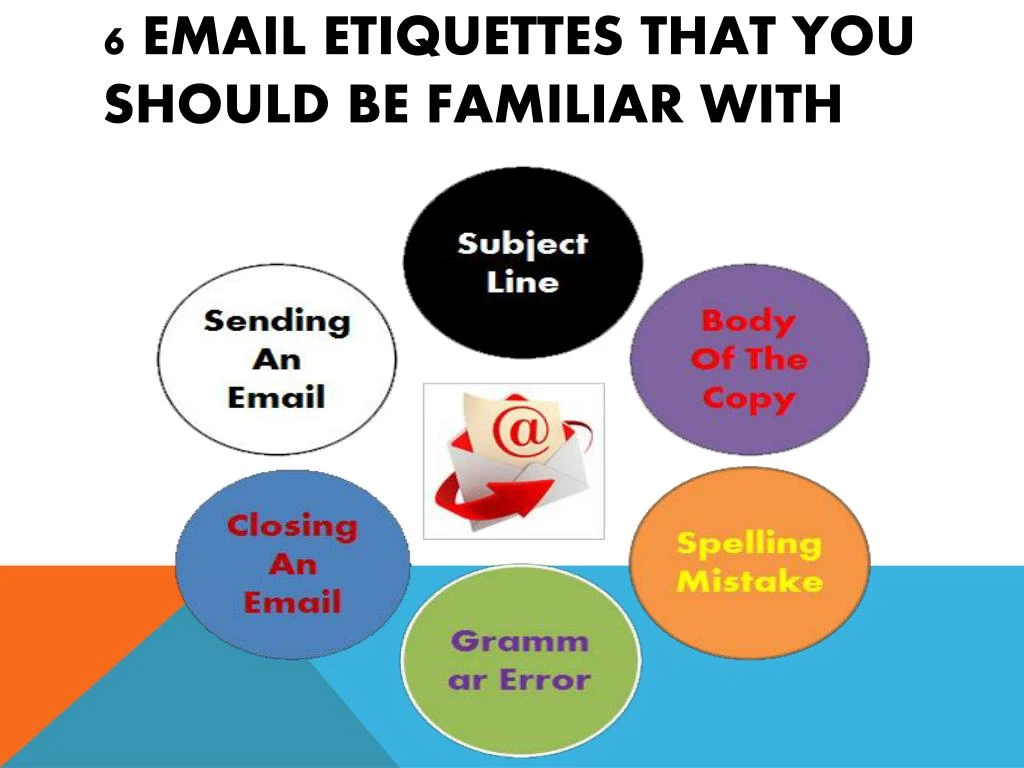 6 email etiquettes that you should be familiar with n.