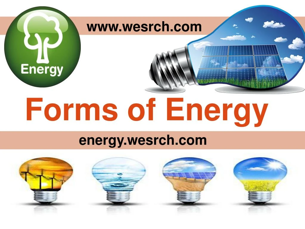 presentation on forms of energy