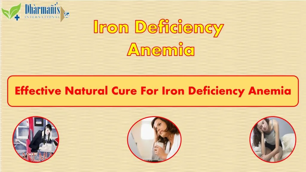 PPT Effective Natural Cure For Iron Deficiency Anemia PowerPoint
