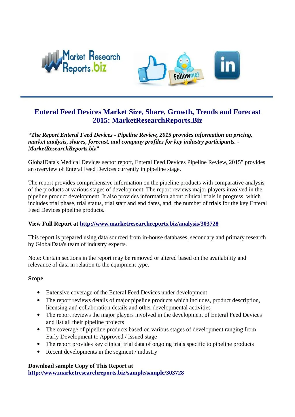 top report enteral feeding devices market global top report enteral feeding devices market global