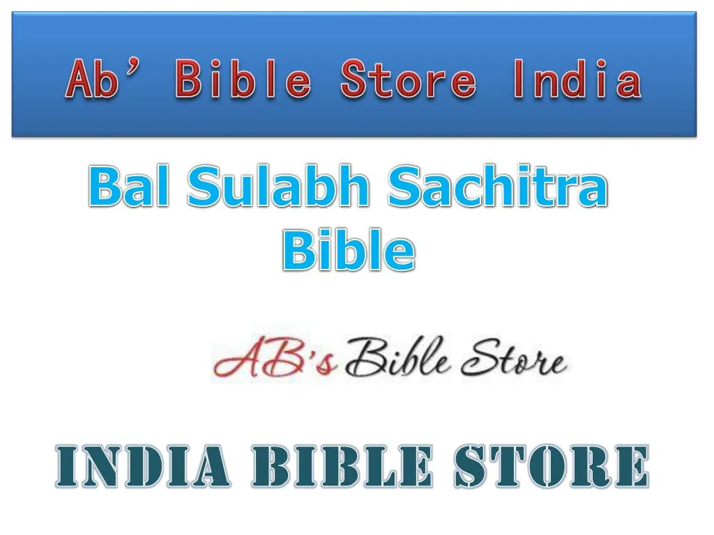 ab bible store india n.