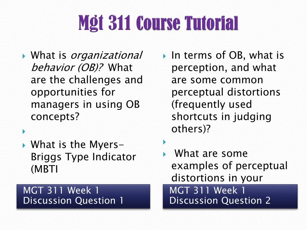mgt 311 week 3 discussion questions mgt 311 week 3 discussion questions