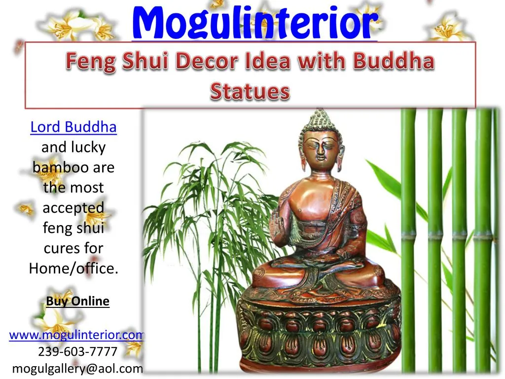 Ppt Feng Shui Decor Ideas Buddha Statues Powerpoint Presentation