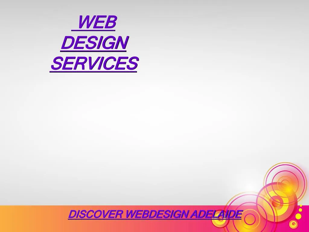 web design services n.
