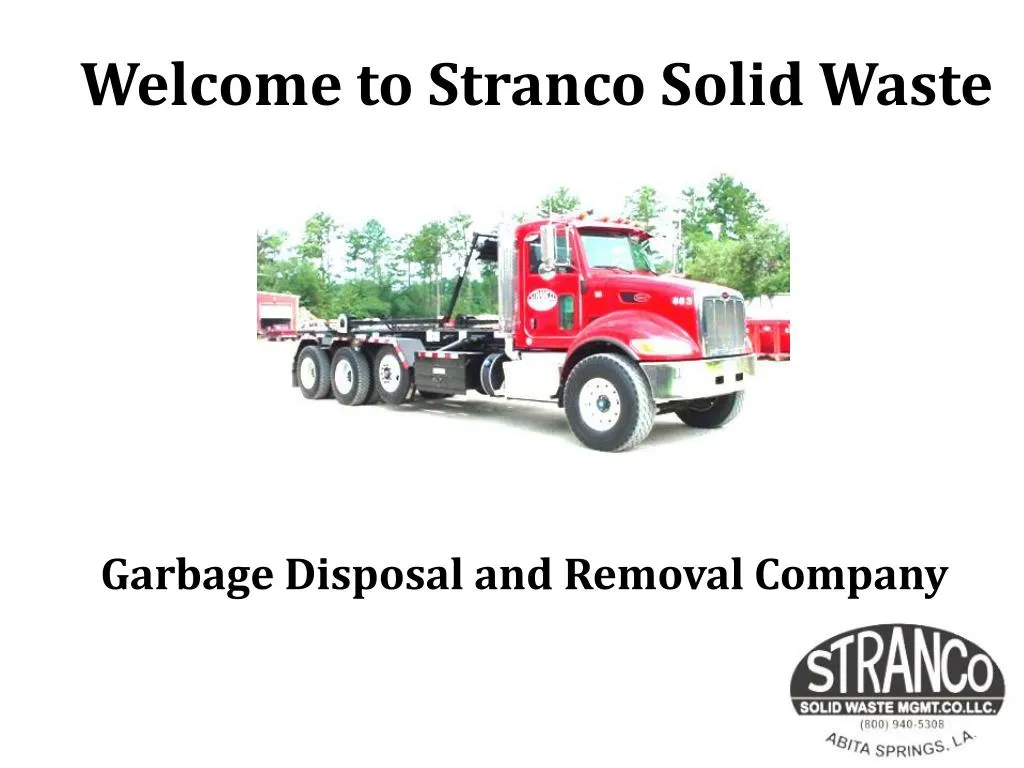 welcome to stranco solid waste n.