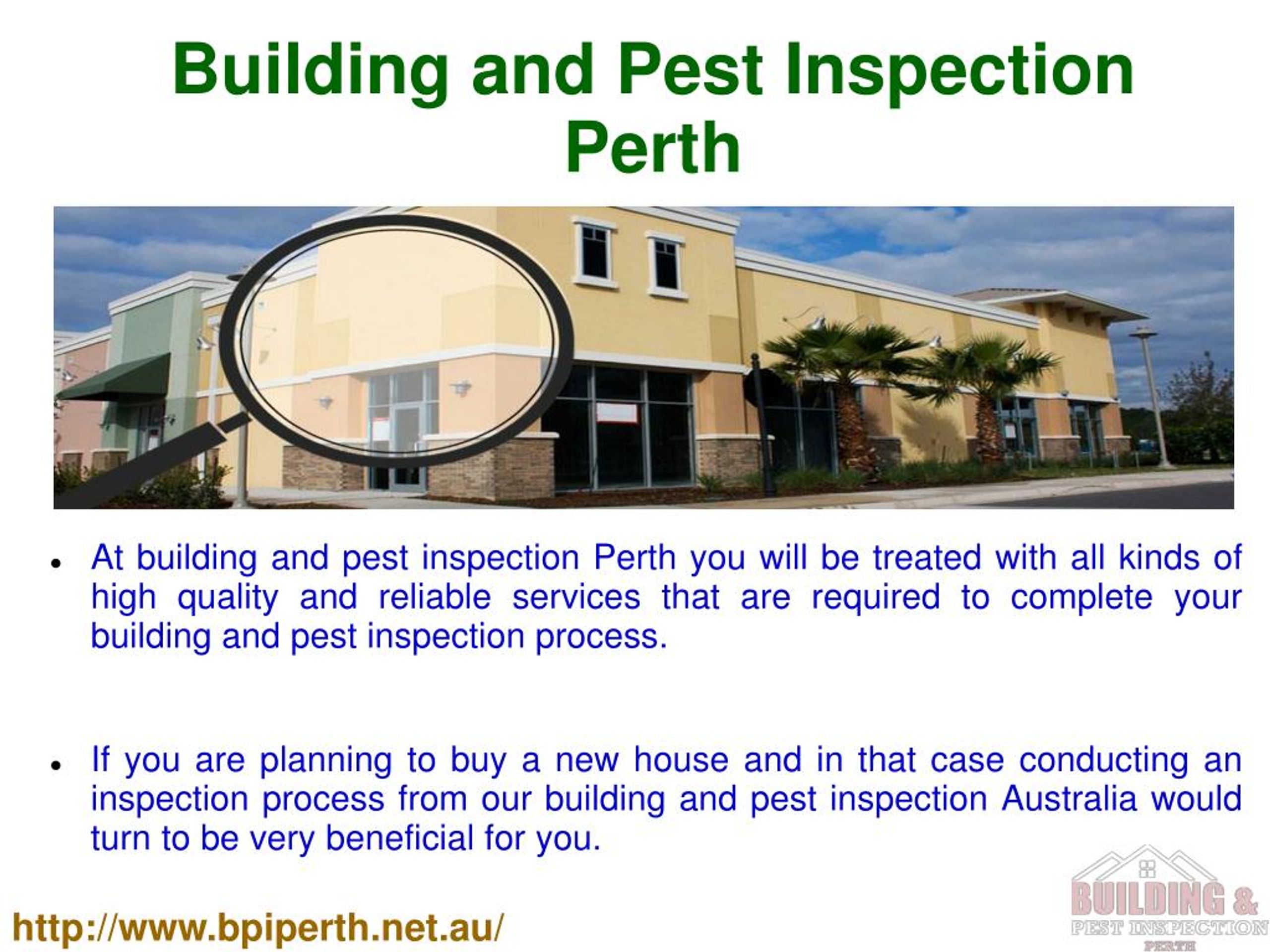 PPT - Building And Pest Inspection PowerPoint Presentation, Free ...