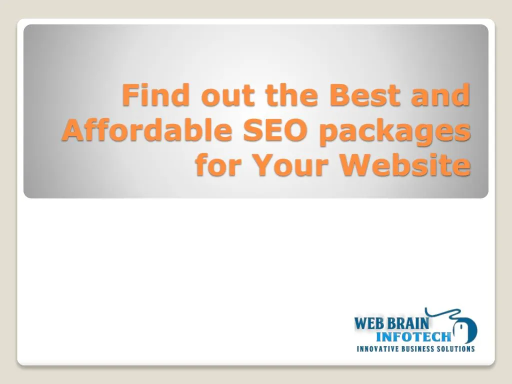 find out the best and affordable seo packages for your website n.