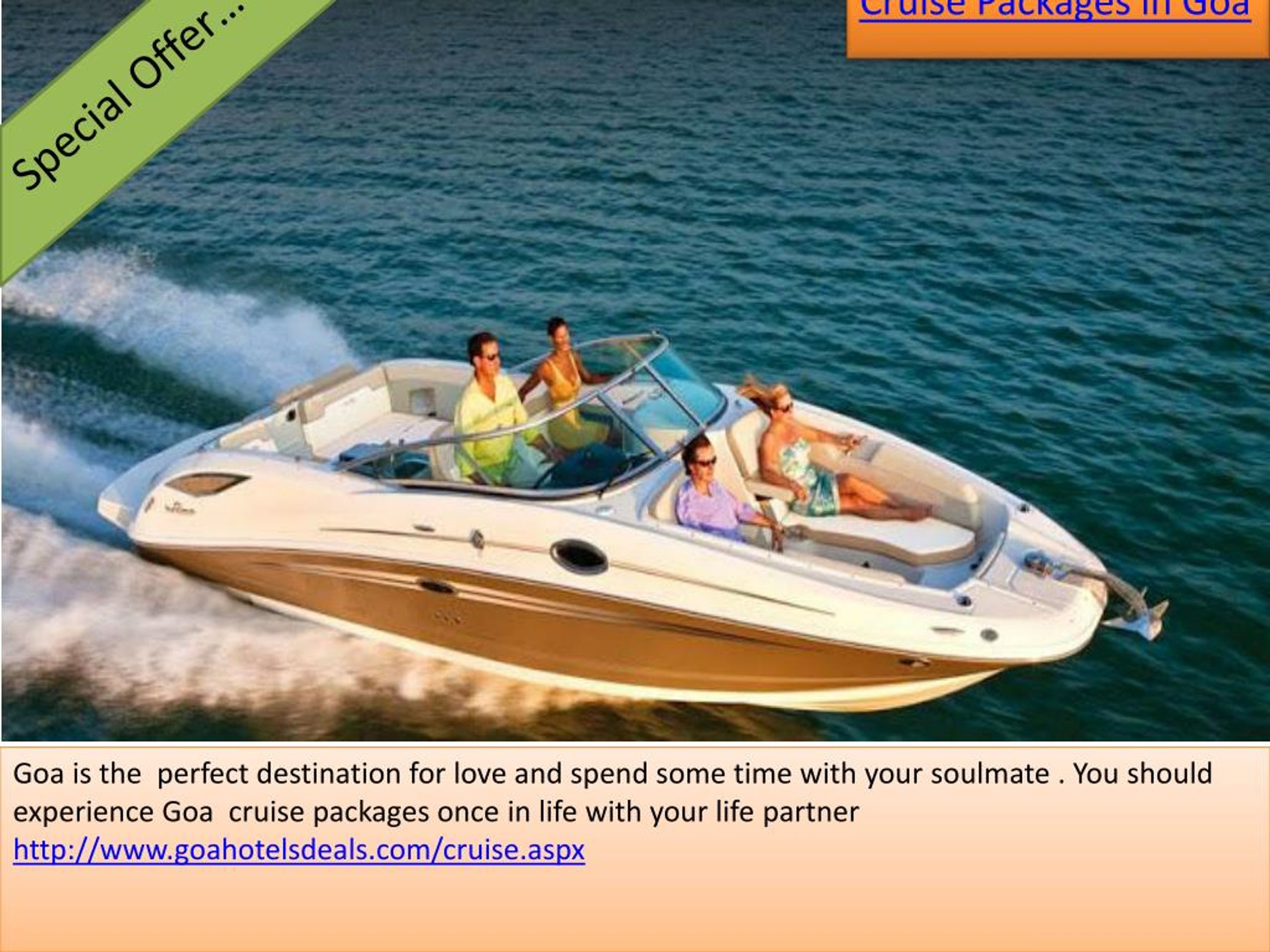 PPT Goa Cruise Packages PowerPoint Presentation Free Download ID 